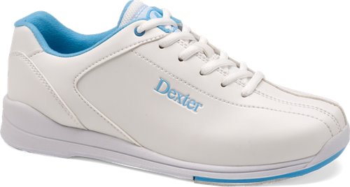White Blue Dexter Bowling Raquel IV Jr. 
